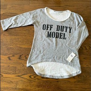 Project social graphic sweatshirt